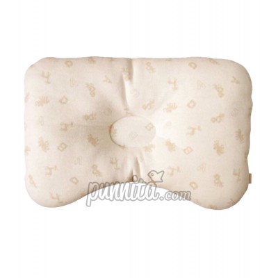 John n Tree หมอนหลุมผ้าฝ้าย ออร์แกนิค Basic - Animal Friends 